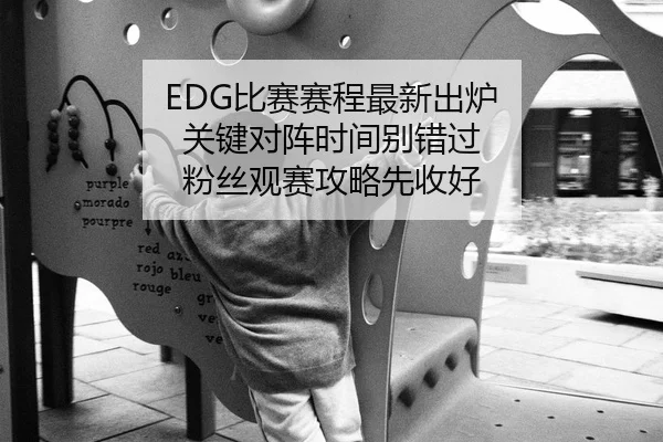EDG比赛赛程最新出炉 关键对阵时间别错过 粉丝观赛攻略先收好 - kaiyun